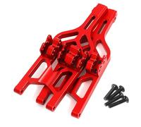 CAZSTYK Aluminum Alloy Front Rear Lower Suspension Arm Remote Control Car Lower Control Arms Set for 1/10 Scale All Terrains Hobbyist Toy Part