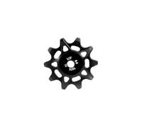 CAZSTYK Aluminum Alloy Positive Negatives Toothed Guide Bearing Pulley Bicycles Rear Derailleur Pulley with Bushings Cycling Part Light Weight Guide Wheel