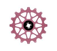 CAZSTYK Aluminum Alloy Positive Negatives Toothed Guide Bearing Pulley Bicycles Rear Derailleur Pulley with Bushings Cycling Part Light Weight Guide Wheel