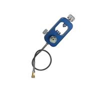 CAZSTYK Aluminum Alloys Diving Oxygen Cylinder Refill Adapter Scubas Diving Tanks Refill Adapter For Underwater Activity Aluminum Alloys Oxygen Cylinder With Gauge And Hose