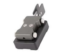 CAZSTYK Aluminum Base Double Paddles Telegraph Training Including Paddles and Damping Double Paddles Automatic Feature Paddles & Damping for Morse Code Training