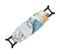 CAZSTYK AntiSlip PU and Elastic Rope Hand Straps for 6-8inch Devices Ergonomic Grip for Extended Reading Travel Friendly Ebook Grip