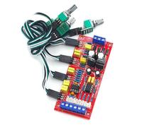 CAZSTYK Auditory Preamp Module NE5532 Double Chip Tone Board with Customizable Treble Midrange Bass Preamplifier HIFI Tone Board