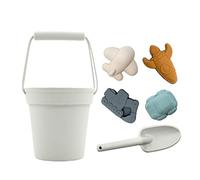 CAZSTYK Baby Beach Sensory Bucket Sand Planing Tool Toys for Children Parent- Interactive Water Play Toy 7x Sandbox Set Kids Kinetic-summer Toys for Kids Soft Silicone Sandbox Set Game for Send Water