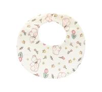 CAZSTYK Baby Burp Cloth 6-layer Soft and Absorbent Waterproof Bib for Girls Boys Stylish Bandana Scarf Drooling Bib Saliva Towel