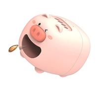 CAZSTYK Cartoon Automatic Melon Shell Sheller Machine Low Noise Electric Melon Shell Cracker Device for Parties and Gifts Funny Swine Toy Sheller