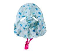 CAZSTYK Charm Cotton Dog Sun Cap with Flower Print Protective Hat for Cats Outdoor Activity and Party Photography Props Photography Headwear