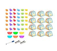 CAZSTYK Children Color Sorting Improve Intelligence Educational Toy for Color Number Recognition Kinderganten Early Educational