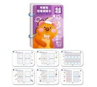CAZSTYK Children ' s Early Learning Pen Control, Connect the dots to | 4 Special Pens and Eraser for Preschoolers; Educational Tracing Book; Early Education; Kindergarten Preparation