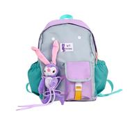 CAZSTYK Colorful Childrens Adventure Backpack with Curved Shoulder Design Reducing Pressure for Little Explorers Children School Bag