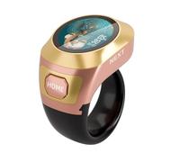 CAZSTYK Colorful Color Screen Electronic Counter Tasbih Zikr Rings Adjustable App Sync For Fitness Tracking Digital Counting Device