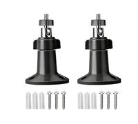 CAZSTYK Compact Security Camera Mount Bracket for Wall Ceiling Installation with 360 Degree Adjustable Rotation Wall Ceiling Camera Bracket ABS