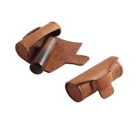 CAZSTYK Compact Vertical Storage Pouches Soft PU Leather Fits Pens and Cosmetics Prevents Crushing During Transportation Vertical Lipcolor Storage Case