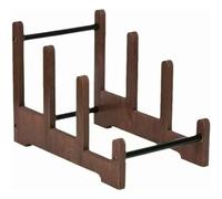 CAZSTYK Compactly Wood Album Storage Rack Vinyls Record Organizers 3Tier Stand for Album Suitable for Various Home Styles Wood Storage