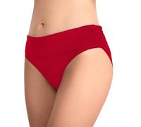 CAZSTYK Cut Tankini Swim Panties for Women Quick Drying Polyester Briefs Stretch Fabric Classical Color Swim Shorts Quick Dry Tankini Beach Shorts