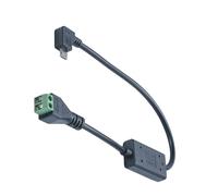 CAZSTYK DC5V 25V to USB 5Pin 5V3A Step Down Power Cable for Car Battery Solar Panel Outdoor Use Camera Phone Tablet