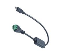CAZSTYK DC5V 25V to USB 5Pin 5V3A Step Down Power Cable for Car Battery Solar Panel Outdoor Use Camera Phone Tablet