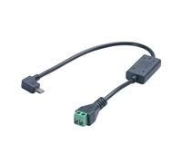 CAZSTYK DC5V 25V to USB 5Pin 5V3A Step Down Power Cable for Car Battery Solar Panel Outdoor Use Camera Phone Tablet