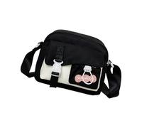 CAZSTYK Dense Student Shoulder Bag Multiple Pouches Ergonomic Belt Water Immune Polyamide for Outdoor Tasks Lovely Thin Shoulder Bag