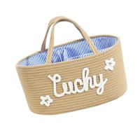 CAZSTYK Diaper Basket Diaper Storage Solution Stylish & Functional For Storage & More In Various Home Setting Detachable Liner Designs
