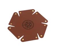 CAZSTYK Dices Tray Party and Gathering Dices Game Tray Essential Tabletop Gaming Accessory for Holiday Gatherings Wallet Coin