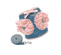 CAZSTYK Dog Harness Training Vest Size Without Pull Design with Leash Ideal for Puppy and Small Breeds Nylon Harness