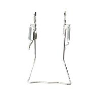 CAZSTYK Double Stand Mountain Bicycles Holder Bikes Kickstand Parking Rack Mountain Bikes Center Kickstand Foot Brace Adjustable Bike