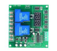 CAZSTYK Double Voltages Motor Control Board 12v 24v With Forward Reverse Timing Cycle Module Forward Reverse Module