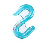CAZSTYK Duty Inflatable Lounger Chair Beach Floating Pad S Curved Design with Cup Holder for Pool Use Couples Water Lounger