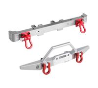 CAZSTYK Easy Carry Metal Bumper Car Accessories Set Pair Durability Quick Tool Easy Assembly for 1/12 MN128 Crash Proof