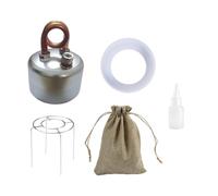 CAZSTYK Efficiency Metal Liquor Stove Burning Device Metal Texture Suitable for Boiling Water and Cooking in the Wilderness Detachable Outdoor Meal Stove