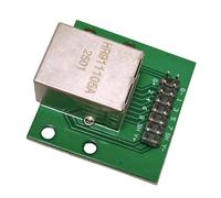 CAZSTYK Efficient Networking RJ45 Adapter for 8Pin Use Supporting Fast Data Transfer and Connection Integrity Low Loss Transmission