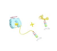CAZSTYK Electric Cats Teaser Wand Rechargeable Auto-Pleasure Interactively Boredom Relief Toy for Kittens Auto-Moving Toy with Rechargeable Battery Interactive Play for Indoor Exercise