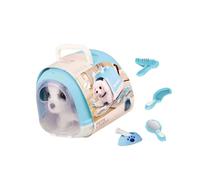 CAZSTYK Electric Plush Pet Toy with Interactive Movement Realistic Sound for Early Childhood Development Toddler Crawl Learning Toddler Companion