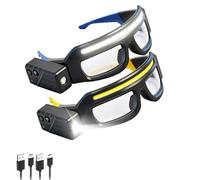 CAZSTYK Extremely Light 98g Headlamp Featuring Advanced Two Source and 5 Brightness Settings for Outdoor Adventures Outdoor Work