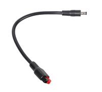 CAZSTYK Fireproofs Connectors to DC5.5mm Plugs Cable 25cm Heavy Duty for Solar Panel and Backup Power