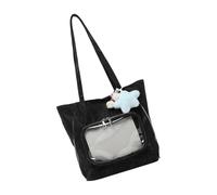 CAZSTYK Flexible Semitransparent Representative Bag with Organized Storage Space for City Existence PU Underarm Handbag
