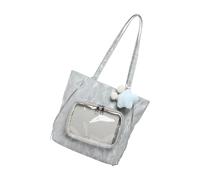CAZSTYK Flexible Semitransparent Representative Bag with Organized Storage Space for City Existence PU Underarm Handbag