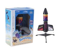 CAZSTYK Flying Parachute Spacecraft for Outdoor/Camping/Beach/Backyard Game Sports Colorful Theme Sport Game Launchers Toy