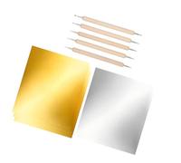 CAZSTYK Foil Transfer Set for Mixed Media Projects and Scrapbook Decor with Easy Use Decorative Foil