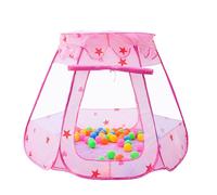 CAZSTYK Foldable Play Tent for Baby Kids Activity Playtent Hexagon Ball Pit for Toddler ActivityCenter Playhouse Toy Kids Indoor Outdoor Play