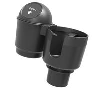 CAZSTYK General Car Accessory with Double Purpose Cup Holder & Small Item Storage Space Easy Installation Not Tools Required Vehicle Cup Owner with Storage
