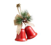 CAZSTYK Green Green Daubed Iron Holiday Carillons 2 Piece Collection For Cyclical House Upgrades And Party Appendages Hope Symbol Christmas Bells