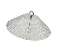 CAZSTYK Hanging Bird Feeder Protector Guard Against Rain Squirrels Large Birds Easy Install Bird Feeder Guard
