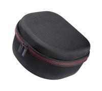 CAZSTYK Hard EVA Case Double Zippers Storage Case Organizers Box Scratchproof Carrying Bag for Leight Earmuff and Glasses Glasses Case