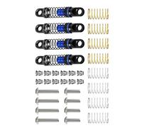 CAZSTYK Hard Metal Shock Absorbers Multi Stage Adjustable Damping Shock Absorbers Simple Installs Designed for 1/30 SCX30 Off Road Vehicle Suspension