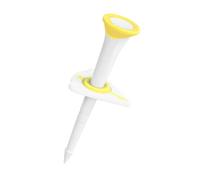 CAZSTYK Height Adjustable Golf Ball Tees with Built in Aiming Guide Plastics Materials Golf Tees Perfect for Training and Matching Height Adjustable