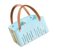 CAZSTYK High Capacity Bathroom Organizers Basket Handle Modern Styles for Shower Essential Kitchen Utensils Storage Portable Shower Holders Basket