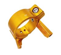 CAZSTYK High Compatibility Aluminum Alloy Derailleur Clamp Enabling Double Chainwheel Mount on Single Speed for Folding Bikes Folding Bike Front Derailleur Adapter