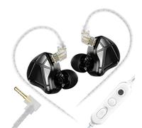 CAZSTYK In-Ear Gaming Earbuds Metal Build Headphones with Customizable Tuned Acoustics for Gamers and Streamers Gaming Headphones